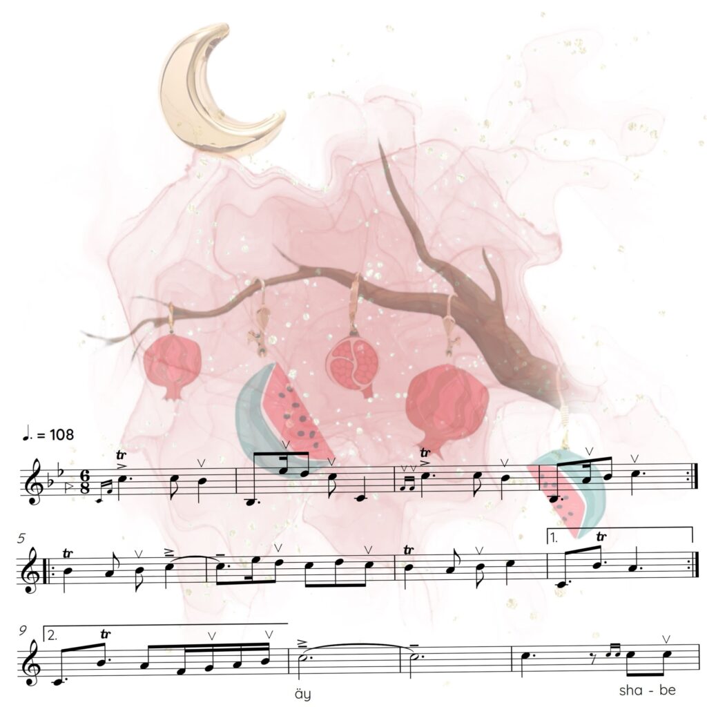 آرش اوستا – شب یلدا – متوسط
